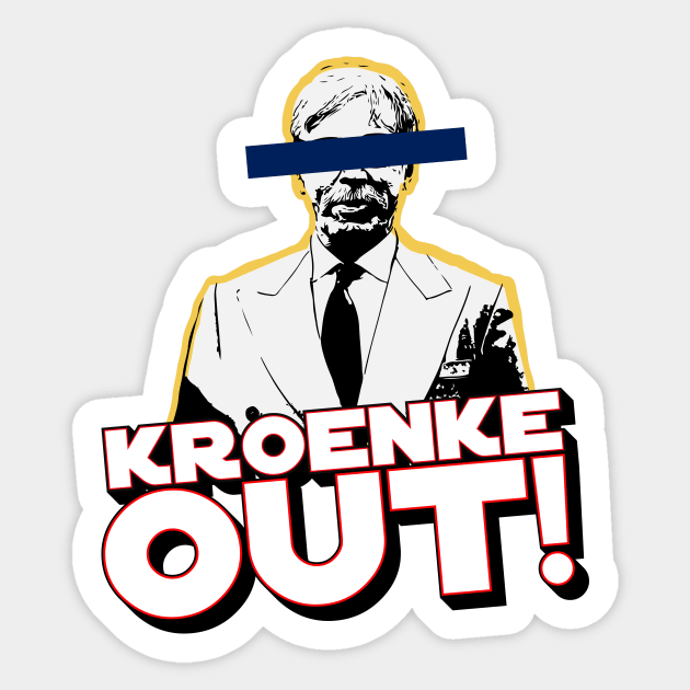 Kroenke Out! // KSE Protest // Leave Our Club Sticker by SLAG_Creative